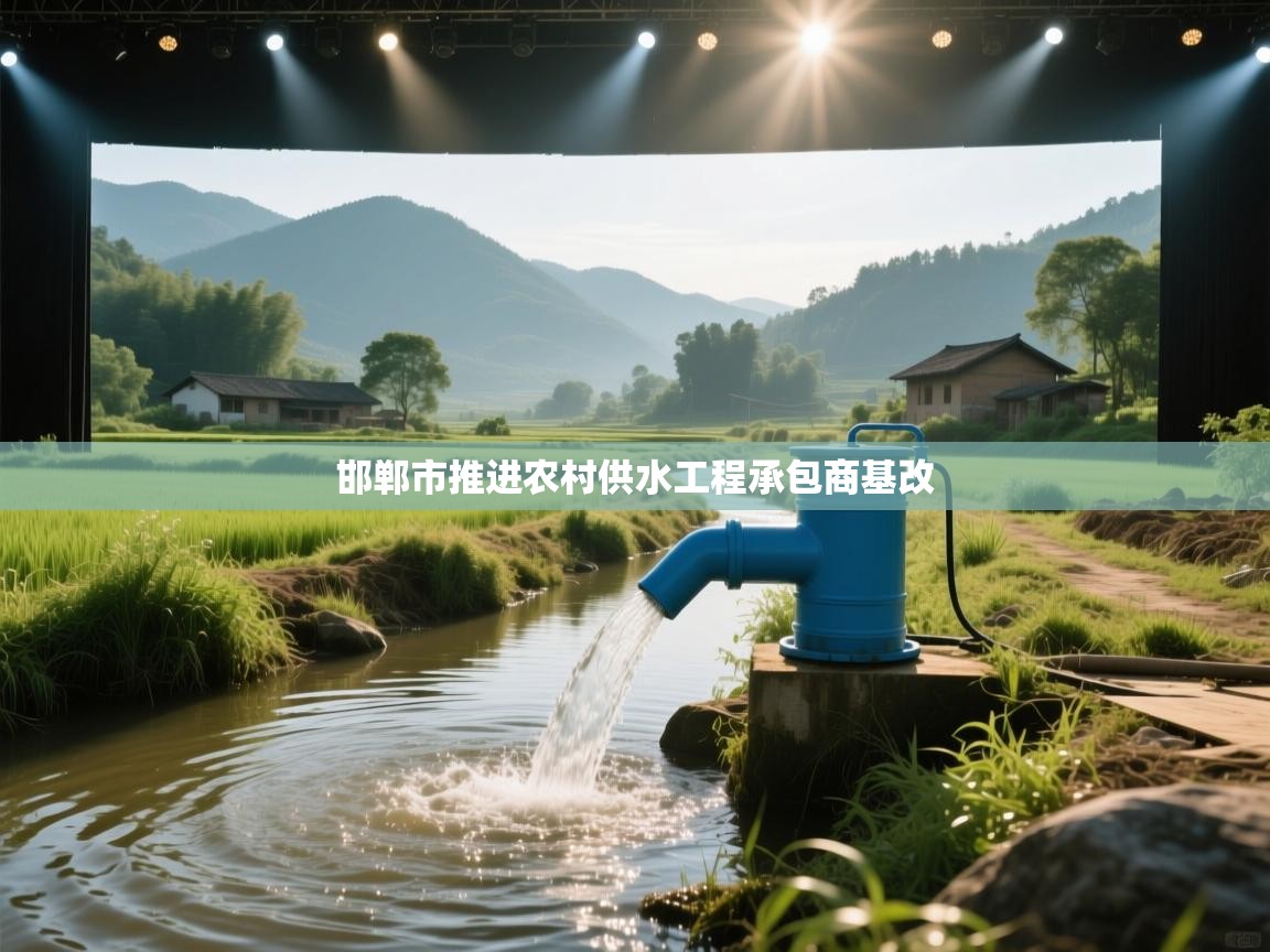 邯郸市推进农村供水工程承包商基改  第1张